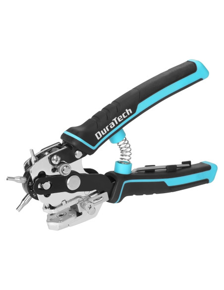 Perforadora de Cuero Duratech con 6 Tamaños de Agujeros