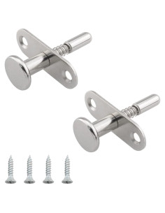 Cierres de Émbolo WHYHKJ 2pcs 50mm Acero Inoxidable con Tornillos