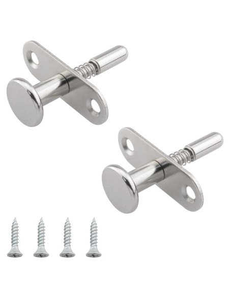 Cierres de Émbolo WHYHKJ 2pcs 50mm Acero Inoxidable con Tornillos
