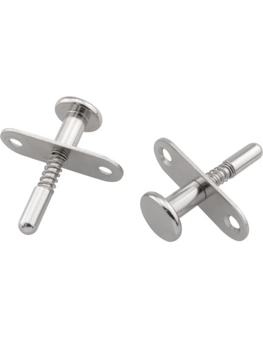 Cierres de Émbolo WHYHKJ 2pcs 50mm Acero Inoxidable con Tornillos