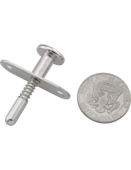 Cierres de Émbolo WHYHKJ 2pcs 50mm Acero Inoxidable con Tornillos