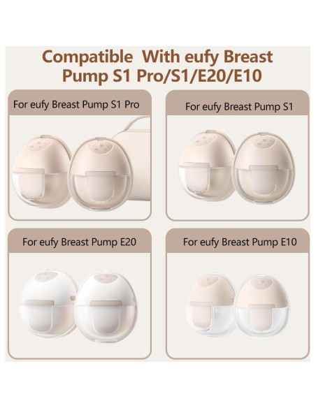 8 Tapas de Pitorro Reemplazo BDICOVE para Extractor eufy E20 E10 S1