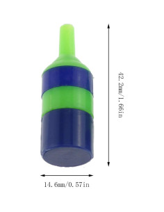 Piedra de Burbuja E-outstanding 8PCS 15mm Multicolor para Acuario 2