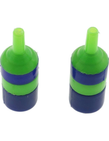 Piedra de Burbuja E-outstanding 8PCS 15mm Multicolor para Acuario