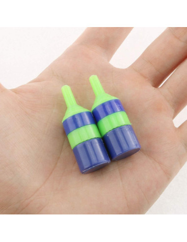 Piedra de Burbuja E-outstanding 8PCS 15mm Multicolor para Acuario