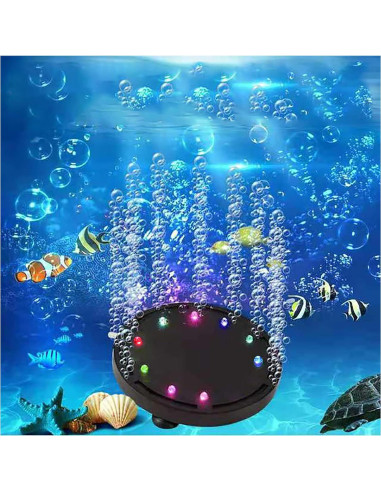 Lámpara de Burbujas para Acuario MingYuShuiZhu 10.5 cm LED