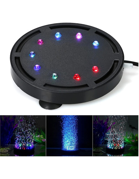 Lámpara de Burbujas para Acuario MingYuShuiZhu 10.5 cm LED