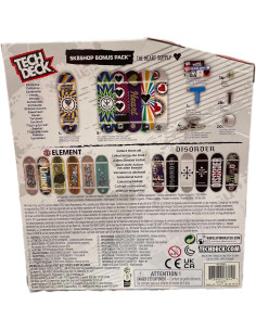 TECH DECK Paquete Sk8shop Mini Patineta de Dedo 2022 2
