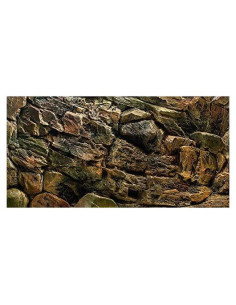 Póster de Fondo de Acuario PVC VIP.LINE 122x46cm Rocas