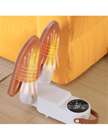 Secador de Zapatos Eléctrico Jectse con Temporizador y Estante Plegable