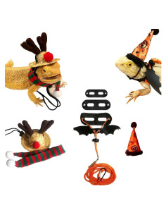 Conjunto de Disfraces para Reptiles YingXue 4 Pcs