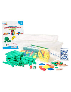 Kit Manipulativo de Matemáticas Hand2Mind - Set de 12 para Niños