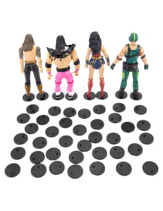 Soportes de Exhibición Redondos 36 Piezas SIXPOINTS 6"