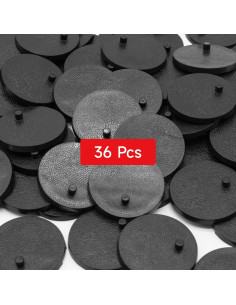 Soportes de Exhibición Redondos 36 Piezas SIXPOINTS 6" 2