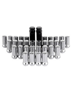 Tuercas de Rueda ECCPP 14x1.5mm 32 Piezas Cromadas