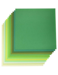 Papel de Origami Toyo 068304 Verde 35x35 cm - Paquete de 12 2