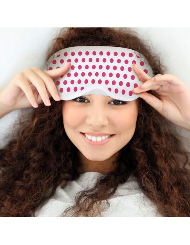 20 Máscaras de Ojos Blancas Syhood + 8 Marcadores Tela DIY