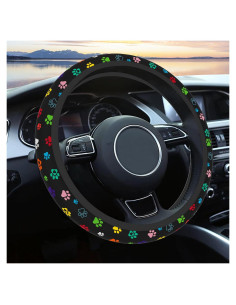 Funda de Volante Neopreno Pcnjozx 15 Pulgadas Antideslizante