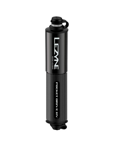 Bomba de Mano LEZYNE Pocket Drive HV 90psi Aluminio Compacta