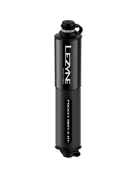 Bomba de Mano LEZYNE Pocket Drive HV 90psi Aluminio Compacta