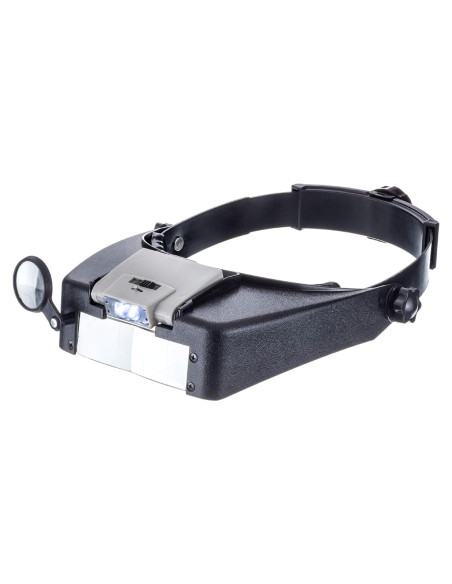 Lupa de Cabeza Iluminada SE MH1067L 4.5x Ajustable LED Lupa de Cabeza Iluminada SE MH1067L 4.5x Ajustable LED
