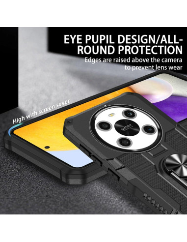 Funda Honor X9 4G/5G/X30/Magic4 Lite Negra Grado Militar