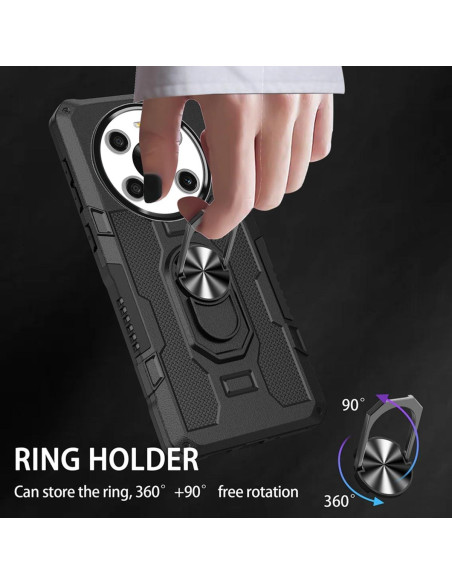 Funda Honor X9 4G/5G/X30/Magic4 Lite Negra Grado Militar