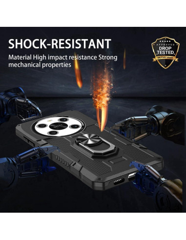 Funda Honor X9 4G/5G/X30/Magic4 Lite Negra Grado Militar