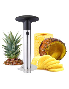 Cortador de Piña BINGBING - Acero Inoxidable, Mango Ergonómico