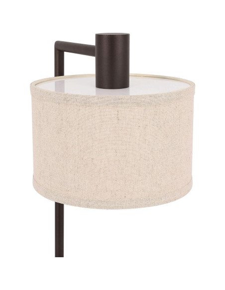 Lámpara de Mesa XiNBEi Bronce Oscuro con USB 55.9 cm