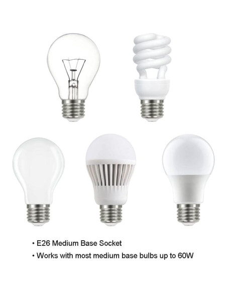 Lámpara de Mesa XiNBEi Bronce Oscuro con USB 55.9 cm