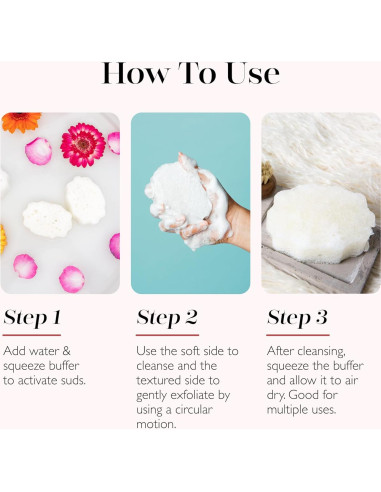 Esponja Exfoliante para Pies Spongelle Beach Grass 9.5cm