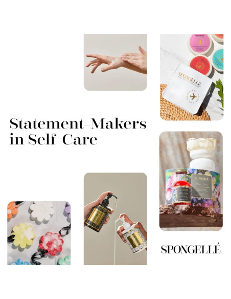 Esponja Exfoliante para Pies Spongelle Beach Grass 9.5cm