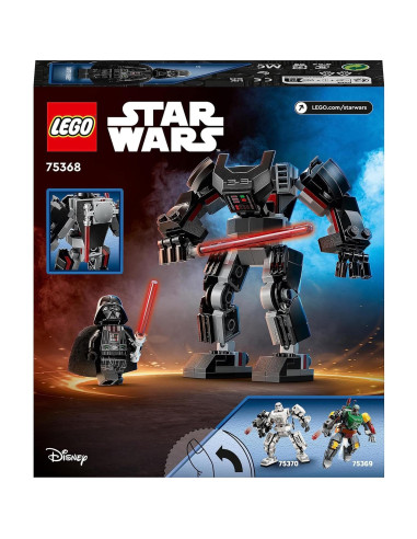 LEGO Star Wars Mecca de Darth Vader 75368 - Juguete 12 cm