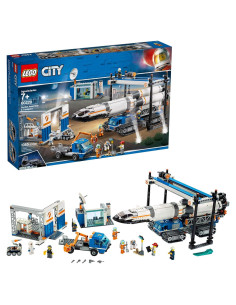 LEGO City Cohete Ensamblaje y Transporte 60229 - 1055 Piezas
