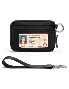 Cartera YDF Iris para Mujeres con Llavero y Ventana ID