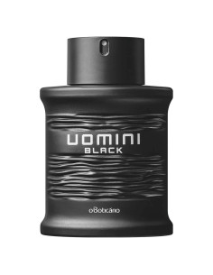 Colonia UOMINI BLACK O BOTICARIO 100ml Fragancia Amaderada