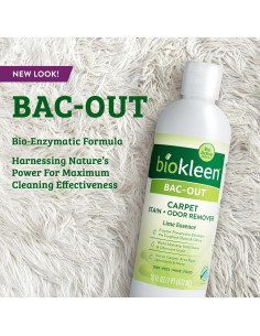 Biokleen Bac-Out Limpiador Enzimático 2x946ml + Toalla Microfibra 2