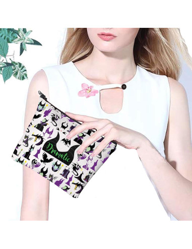 Bolsa de Maquillaje PXTIDY Beige 22.86x17.78cm Impermeable