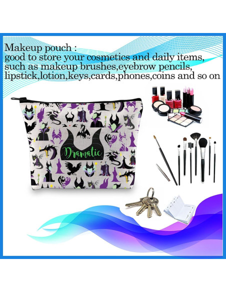 Bolsa de Maquillaje PXTIDY Beige 22.86x17.78cm Impermeable