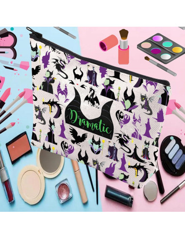 Bolsa de Maquillaje PXTIDY Beige 22.86x17.78cm Impermeable