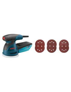 Lijadora de Palma Bosch ROS20VSK - 2.5 Amperios 125 mm con 6 Discos