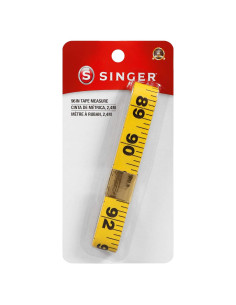Cinta Métrica de Vinilo SINGER 00258 243.84 cm Amarilla