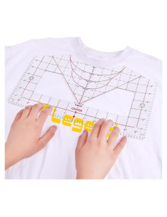 Regla de Alineación para Camisetas T Legend 35.56x20.32cm