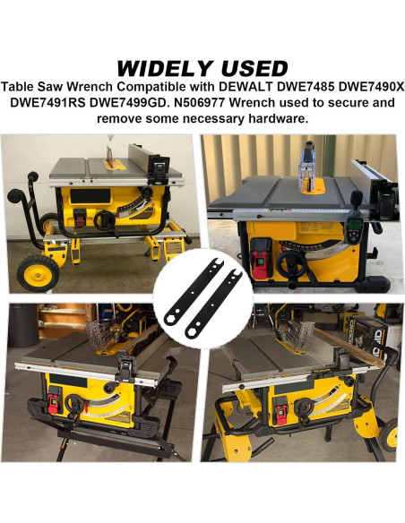 Llave de Sierra de Mesa N506977 DeWalt DWE7490X DWE7485