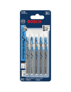 Hojas de Sierra de Calar Bosch T118B 9.21 cm 11-14 TPI - 5 Piezas 2