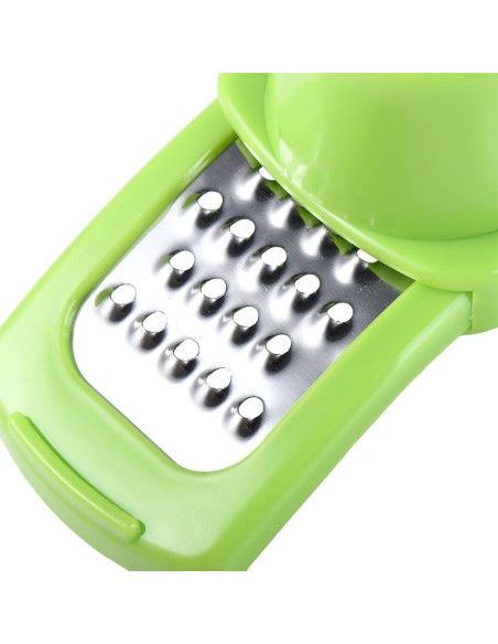 Mini Ralladora Multifuncional SquarezhenBo Verde - Ajo, Jengibre, Frutas