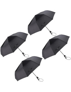 Paraguas de Viaje TradMall 4 Pack 116.84 cm Auto Abrir 2
