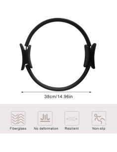 Kit de Pilates Profesional GVRGO 5 Piezas - Anillo 38 cm 2