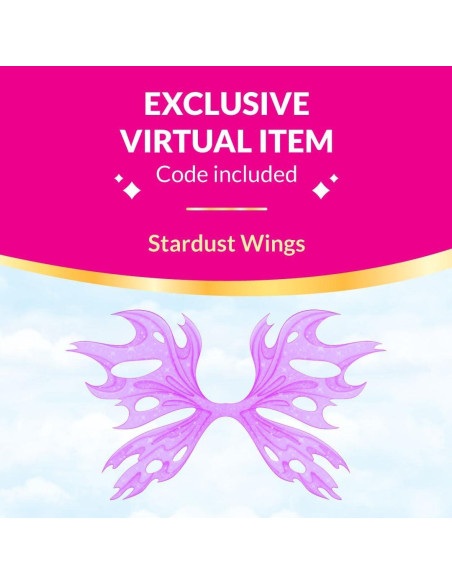 Muñeca Hada Oscura Royale High 7.62 cm con 9 Accesorios